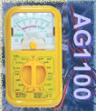 General Purpose Analog Multimeter with Attachable Test Lead and Battery Test 